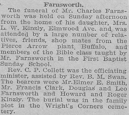 Obituary for Charles Farnsworth